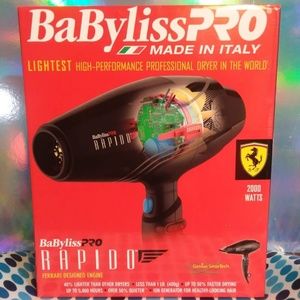 BaBylissPro Rapido Dryer NWT (Ferrari engine!)